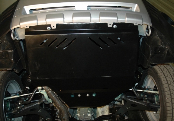 Steel skid plate for Subaru Forester 3