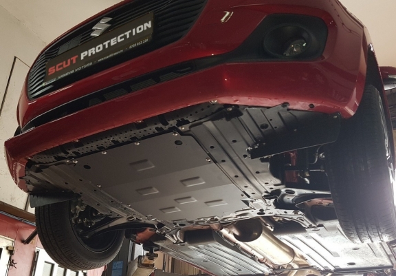 Steel skid plate for Suzuki Swift