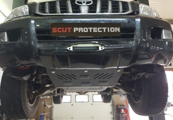 Steel skid plate for Toyota 4Runner