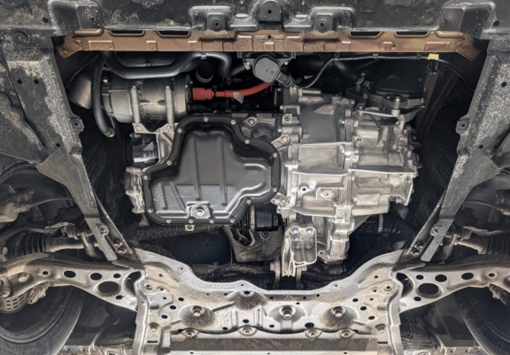 Aluminum skid plate for Lexus UX