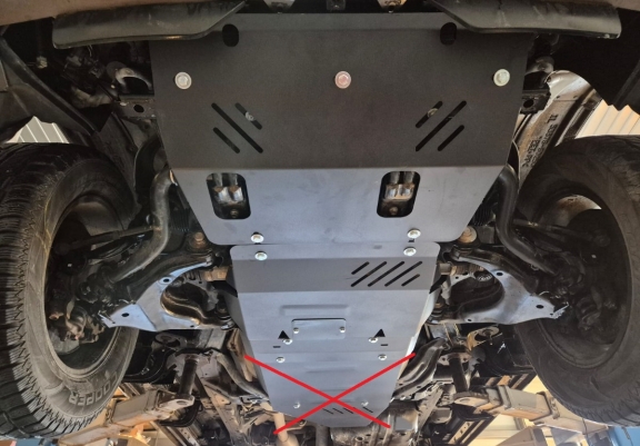 Steel skid plate for Lexus GX460