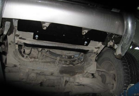 Steel skid plate for Toyota Land Cruiser J100