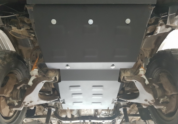 Steel skid plate for Toyota Land Cruiser J90 / J95