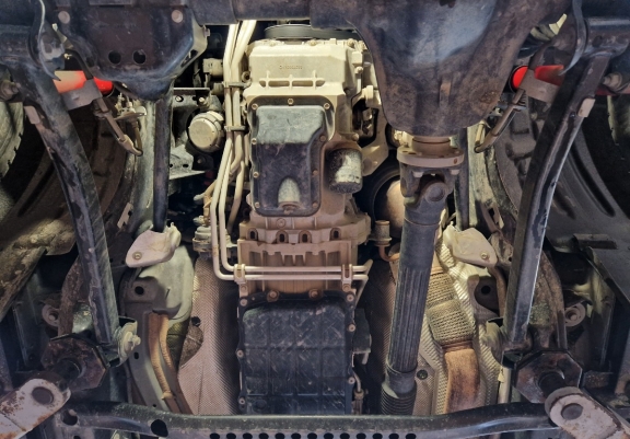 Steel skid plate for Jeep Wrangler - JL