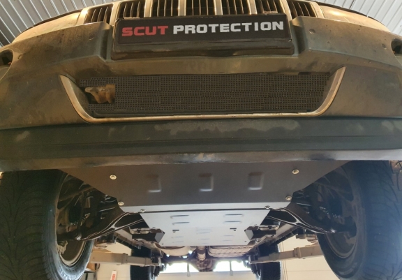 Steel skid plate for Jeep Grand Cherokee
