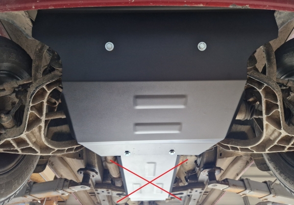 Steel skid plate for Jeep Cherokee - KJ