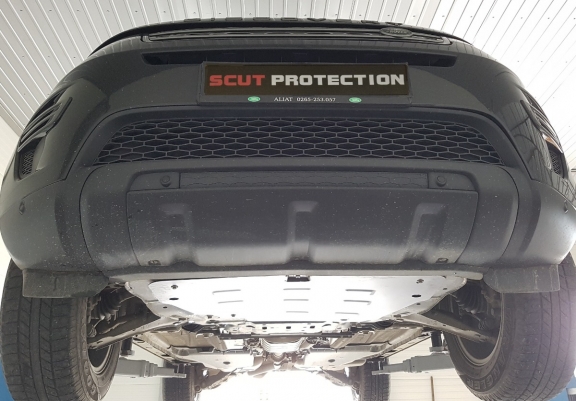 Steel skid plate for Range Rover Evoque