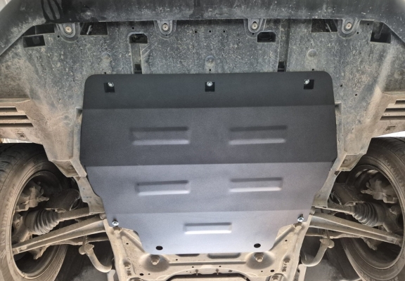 Steel skid plate for Fiat Scudo