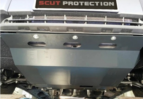 Steel skid plate for Fiat Ducato
