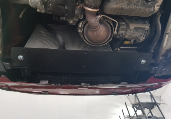 Steel skid plate for Citroen Berlingo