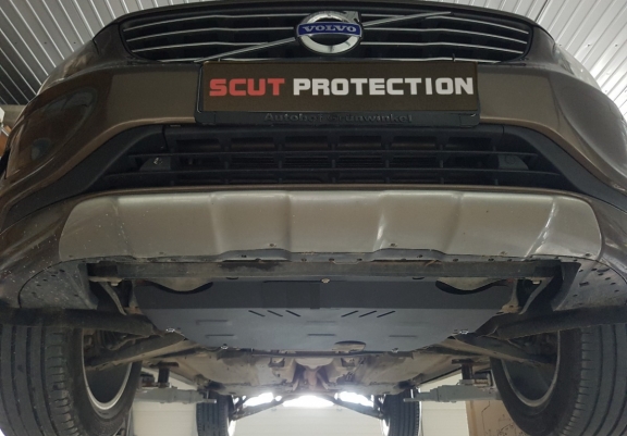 Steel skid plate for Ford Galaxy 2