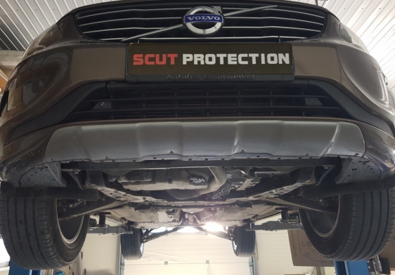 Steel skid plate for Ford Galaxy 2