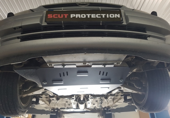 Steel skid plate for Opel Astra G