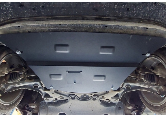 Steel skid plate for the protection of the engine and the gearbox for Skoda Citigo