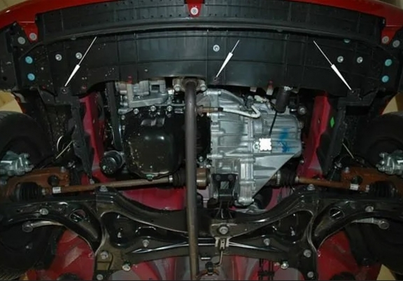 Steel skid plate for Toyota Aygo AB10