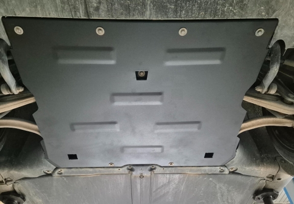 Front electric motor skid plate for Tesla Model 3 AWD