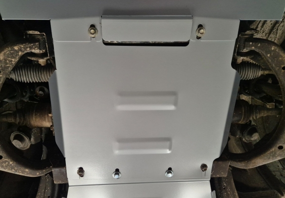Steel skid plate for Isuzu D-Max