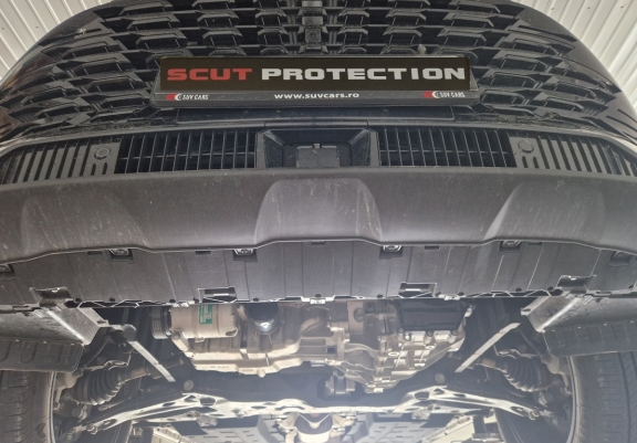 Aluminum skid plate for BAIC Beijing X75