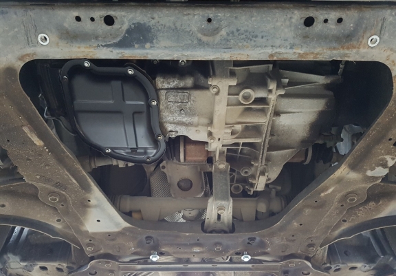 Steel skid plate for Nissan Pulsar