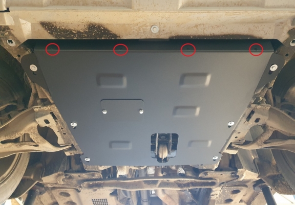 Steel skid plate for Dacia Duster - promotional package