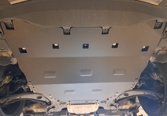 Aluminum skid plate for Toyota Yaris