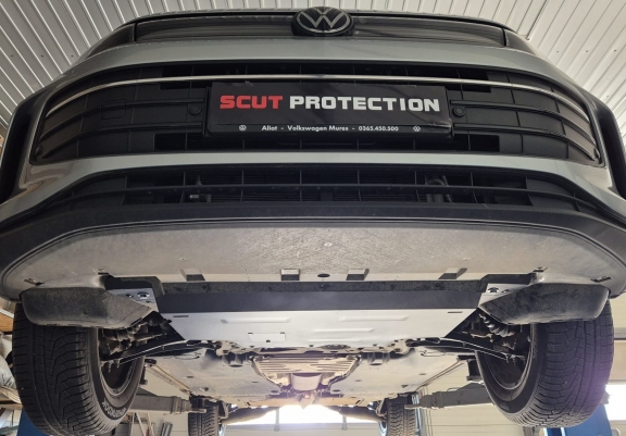 Steel skid plate for Vw Tiguan