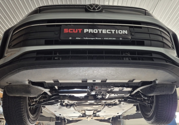 Steel skid plate for Vw Tiguan
