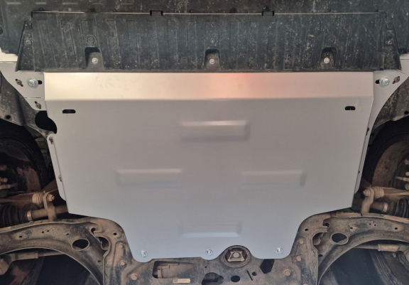 Aluminum skid plate for Skoda Kodiaq